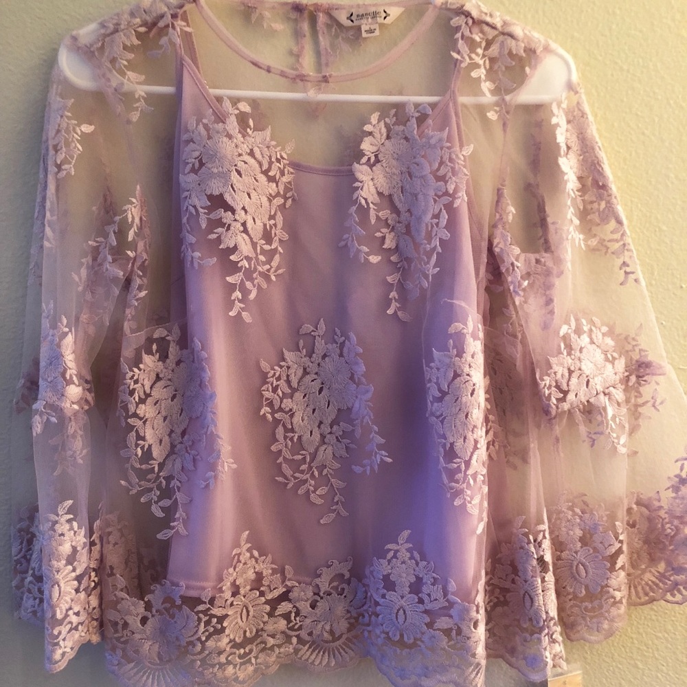 [Nanette Lepore] Lace Top- new with tags